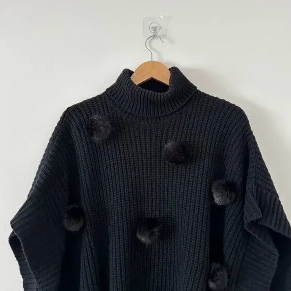 Kate Spade Cashmere Blend Sweater Poncho